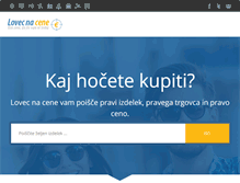 Tablet Screenshot of lovecnacene.si
